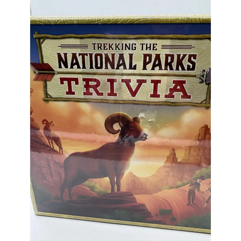 Underdog Games Trekking The National Parks Trivia Board Game NEW SEALED Family
